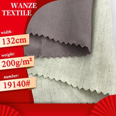 China Plain High Grade Cotton Viscous Stretch Linen Woven Fabric Natural Stretch Linen Woven Fabric for sale