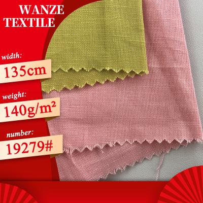 China 45% Breathable Canvas 55% Cotton Woven Shirt Woven Fabric Organic Recycled Wanze Canvas Textile for sale