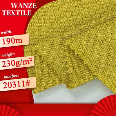 China Stretch simple hemp and cotton small sweater tank top fabric for sale