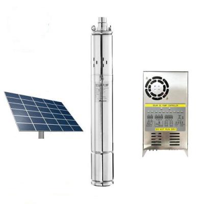 China Other 304 Stainless Steel Deep Well Solar DC Screw Underground Water Pump for sale