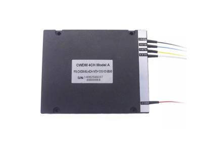 China pérdida de inserción baja del CH del módulo 4 de 0.9m m CWDM MUX DEMUX, servicio del ODM del OEM en venta