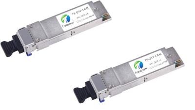 China Transmisor-receptor óptico los 2KM, transmisor-receptor 1271-1331nm de la fibra de QSFP LR4 los 2KM Lc de 40g Bidi en venta