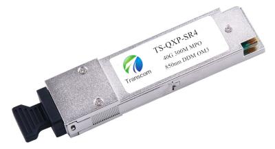 Cina Ricetrasmettitore di fibra ottica di Cisco QSFP-40G-SR4 QSFP+ 850nm 40G 300M con DDM in vendita