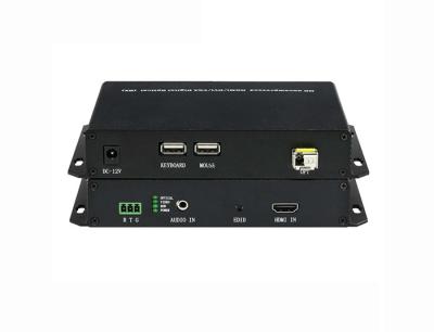 China 1 SFP-Haven HDMI aan de Golflengte van de Vezelconvertor 1310nm met LC-Schakelaar Te koop