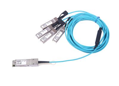 Cina Rete AOC Qsfp+ della fibra alla distanza del cavo 1-100m di Sfp+ per il Manica della fibra in vendita