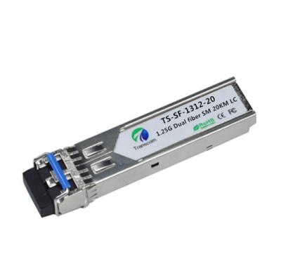 China Disipación de energía baja óptica de los transmisores-receptores el 10km de 1000BASE-LX/LH SFP en venta