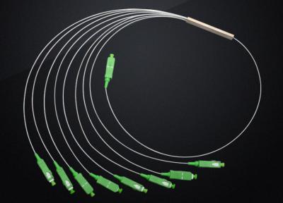 China Acoplador del cable de fribra óptica de CATV/de PON, mini divisor del PLC de la fibra 1x8 en venta