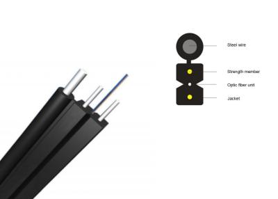 China GJYXCH 1 Kabels 9/125 OS2 FRP van het Vezel de Optische Flard/Zelfstandige het Lid van de Metaalsterkte Te koop