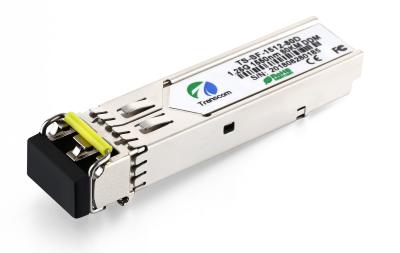 China Ethernet-Transceiver der Faser-1.25Gb/s, optisches Transceiver-Modul Inspektion DDM LC SFP zu verkaufen