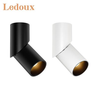 China LEDOUX Modern Design Twist Projector Indoor Gallery Light 10w 25w Indoor LED Track Anti-Glare/Adjustable Focus Aluminum Lamp for sale