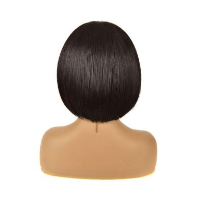 China Silky Straight Wave China Wig Sellers 100% Customize 6-14 Inch Peruvian Virgin Remy Straight Hair Bob Wig Straight Hair Bob Wig Lace Front Human Hair for sale