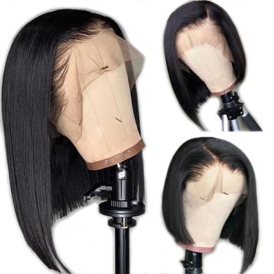 China 150% Density HD Silky Straight Sheer Lace Front Bob Wig 13*4 13*6 Wave Hair Bob Style Wigs 4*4 Frontal Closure For Black Women for sale