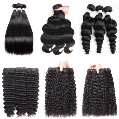 China Silky Straight Unprocessed Color 12a Natural Grade Unprocessed Virgin Brazilian Remy Hair Mink Wave Brazilian Hair Weave Bundles Seller for sale