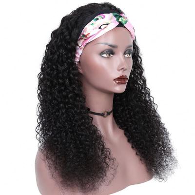 China Jerry Curl Human Hair Lace Front Wigs Hair Wigs For Black Women Headband Wig Hair for sale