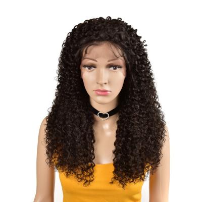 China Wholesale Brazilian Kinky Curly 100% Virgin Remy Human Hair Kinky Curly 13*4 Lace Front Wigs Curly 360 Closure Wigs For Black Women for sale