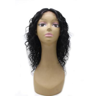 China Wholesale 100% Water Wave Human Virgin Remy Hair Lace Wigs Wet And Wavy Brazilian Water Wave Hair U Part Front Lace Wig For Black Women for sale