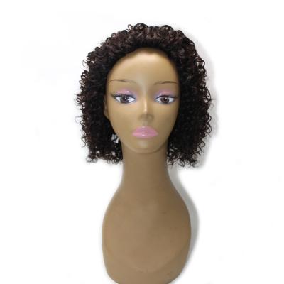 China Cheap Jerry Curly Hair Wigs Jerry Curl Hair 100% Indian Wigs Machine Made Wig For Women for sale