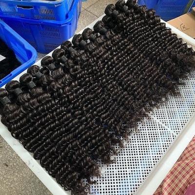 China Deep Wave Cuticle Aligned Deep Wave Hair, Good Quality Deep Wave Bundles, Brazilian Virgin Hair Wholesale for sale