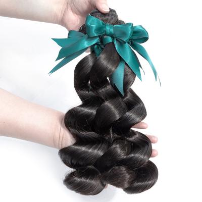 China Hair Wholesalers 100% Virgin Hair Vietnam Raw 12 Vendors, Free Sample Loose Wave Hair Bundles With Closure for sale