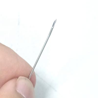 China Stainless Steel Side Hole Bendable Endo Irrigation Needle 23G 25G 27G 30G Disposable for sale