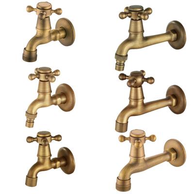 China Washing Machine Faucet Cold Water Mixer Antique Filtration Tap Modern Wall Mounted Bathroom Classic Type for sale