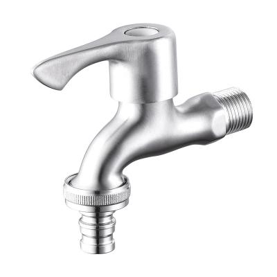 China Metered Taps 304 Stainless Steel Interface G3/4 Washing Machine Balcony Garden Outdoor Faucet for sale