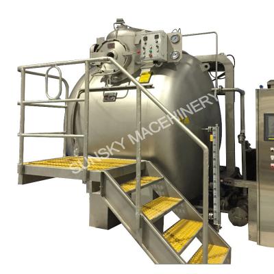 China Factory Flow High Temperature High Pressure Soft Fabric Dyeing Machine for sale