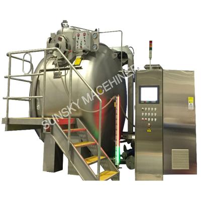 China Factory 1000kg~1200kgs Energy Saving / Low Bearing Cloth Liquor Dyeing Machine for sale