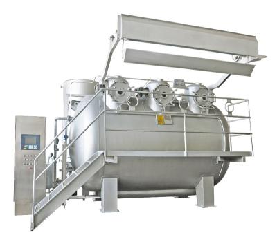 China Factory 1000kg-1200kgs High Temperature Overflow Cloth Liquor Stocking Dyeing Machine for sale