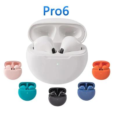 China Headphone Special Design Pro-6 Pro6 Pro 6 Tws Super Sound Bass Mini Earphones Wireless Earbuds for sale