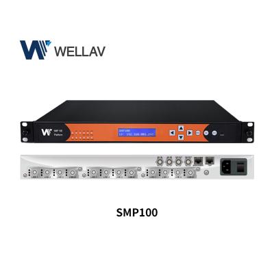 China Wellav CE FCC DVBS2 Receiver with 32APSK with ASI IP Output Radio and TV Broadcast Equipment SMP100 for sale