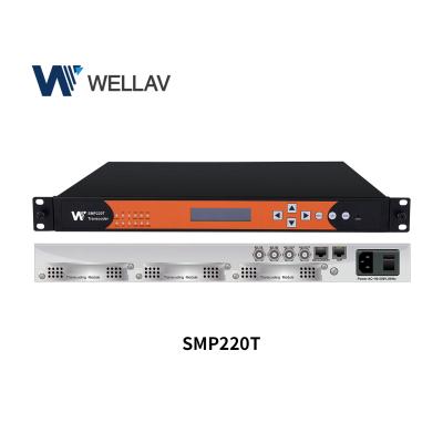 China SMP220T 6 Channels MPEG-2/H.264 HD/SD Transcoder De-interlacing SMP220T for sale