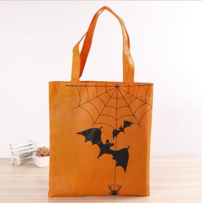 China Custom printable reusable eco-friendly Halloween gift bag wholesale eco promotional non woven tote bag for sale