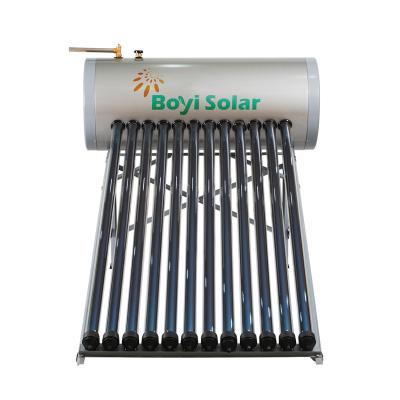 China low price Compact Pressure Solar Hot Water Heater with good quality and ce certification for sale