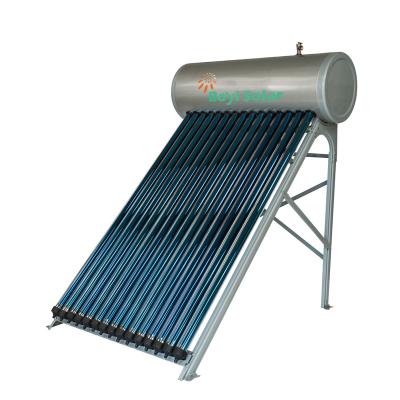 China compact pressurized solar water heaters water pump system for sale