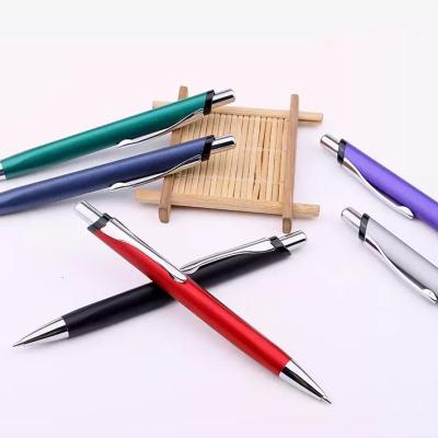 China Parker Refill Ballpoint Pen Hot Selling Pen Press Nice Writing Feeling Ballpoint Pen Metal Automatic Ballpoint Pen for sale