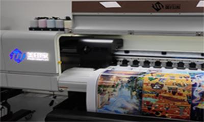 China Width 1250MM Water Based Printer Indoor Advertising Printer DYE Ink for sale