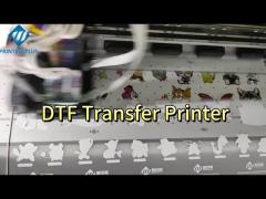 Fast Production Device DTF Transfer Printer With EPSON-I3200 A1 Print Head  1800 DPI