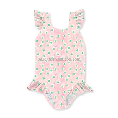 China Wholesale Custom Girl Swimsuit Kids Swimsuit Beach One Piece Swimwear Breathable for sale