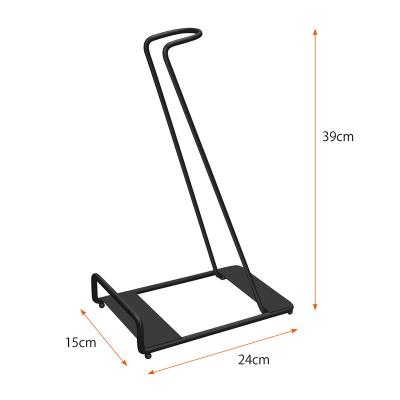 China Stocked High Quality Easy Install Steel Metal Vacuum Cleaner Stand Holder Bracket for sale