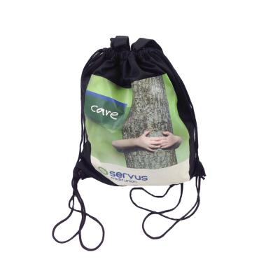 China Wholesale High Volume Waterproof Drawstring Backpack Polyester Outdoor Sports Drawstring Bag for sale