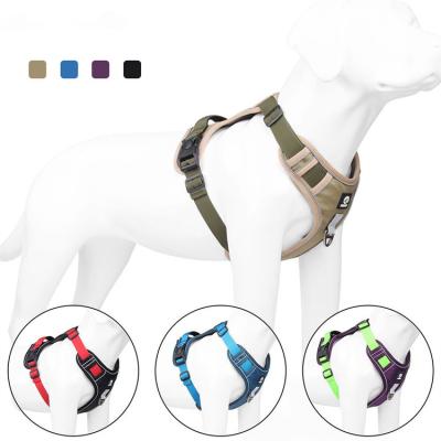 China Eco-Friendly High Quality Adjustable Large Dog Harness New Arrival Large Dog Chest Strap for sale