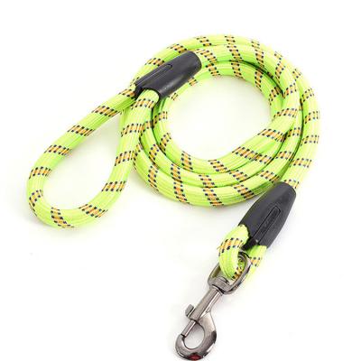 China Cheap Reused Recycled Pet Rope Leashes Wholesale Alloy Sublimation Pet Rope Leashes Reflective Custom Viable Double for sale