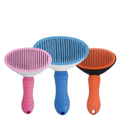 China A Design High Quality Automatic Convenient Pet Hair Removal Brush Key Dehairing Automatic Pet Hair Removal Brush for sale