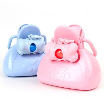 China Viable Portable Pet Cat Toilet Dog Toilet With Bone Type Portable Pet Waste Box Pet Toilet Potty Trainer for sale