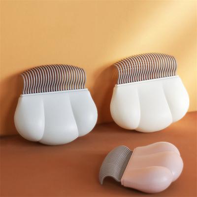 China 2022 Viable Hot Selling High Quality Pet Cleaning Brush Supplies Compact And Comfortable ABS PC Shell Hair Comb Pet for sale