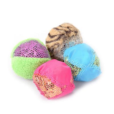 China Wholesale High Quality Sustainable Logo Pet Toys New Arrival Custom Made Eco-Friendly Toy Cat Sound Making Paper Football for sale