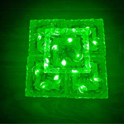 China High Quality IP65 Waterproof LANDSCAPE Blocks Paver Underground Garden Solar Brick Light for sale