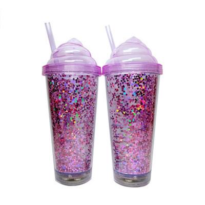 China Romantic Drinking Plastic Tumbler Changed Colorful Viable LED Mug Cup for sale