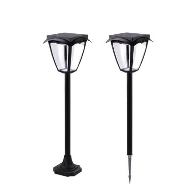 China Residential Lawn Stake Spike Outdoor Post Lawn Pathway Bollard Factory Price Solar Led Garden Light for sale